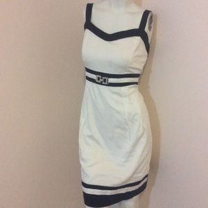 Reitmans white and black dress